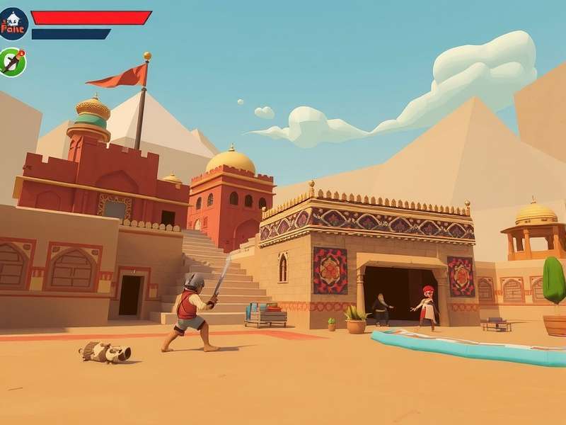 Kulfi Spear Warrior gameplay screenshot